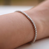 Tennis Bracelet in Gold with Diamond