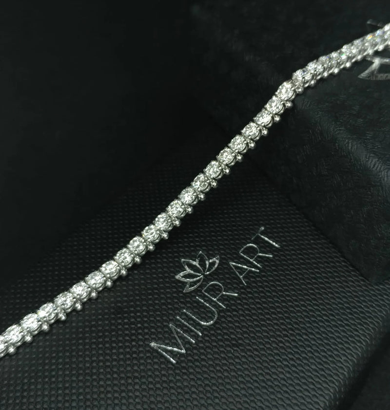 Tenis Bracelet in Gold with Diamond