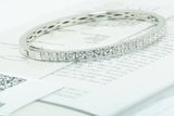 Sprinkled Round Bracelet in Gold with Diamond