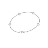 Heart Bracelet in Gold with Diamond