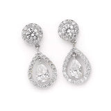 טבעת V משובצת זהב משובצת ביהלום משובצת ב-Pear &amp; Pave