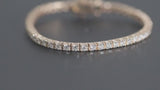 Tenis Bracelet in Gold with Diamond