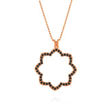 Vintage Style Black Diamonds in 14K Solid Gold
