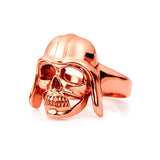 Darth Vader Scully Ring in 14K Solid Gold