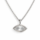 Marquise Cut 0.14 CTW Natural Diamond in 14K Solid Gold
