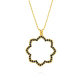 Vintage Style Black Diamonds in 14K Solid Gold